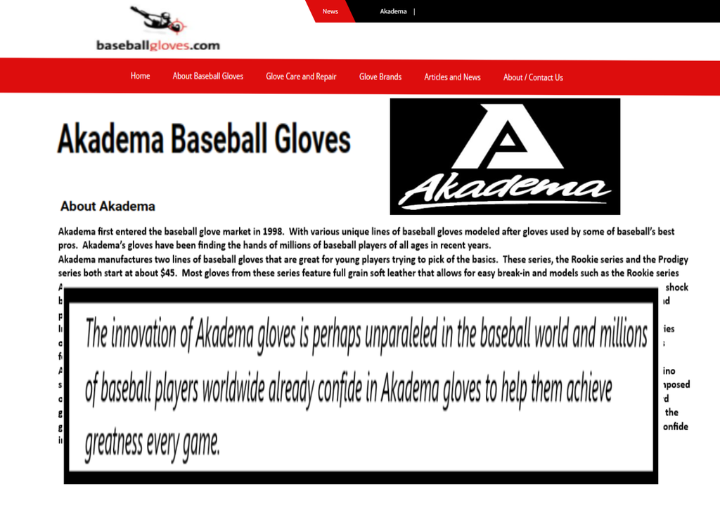 Akadema's Innovation and Performance Sets Them Apart