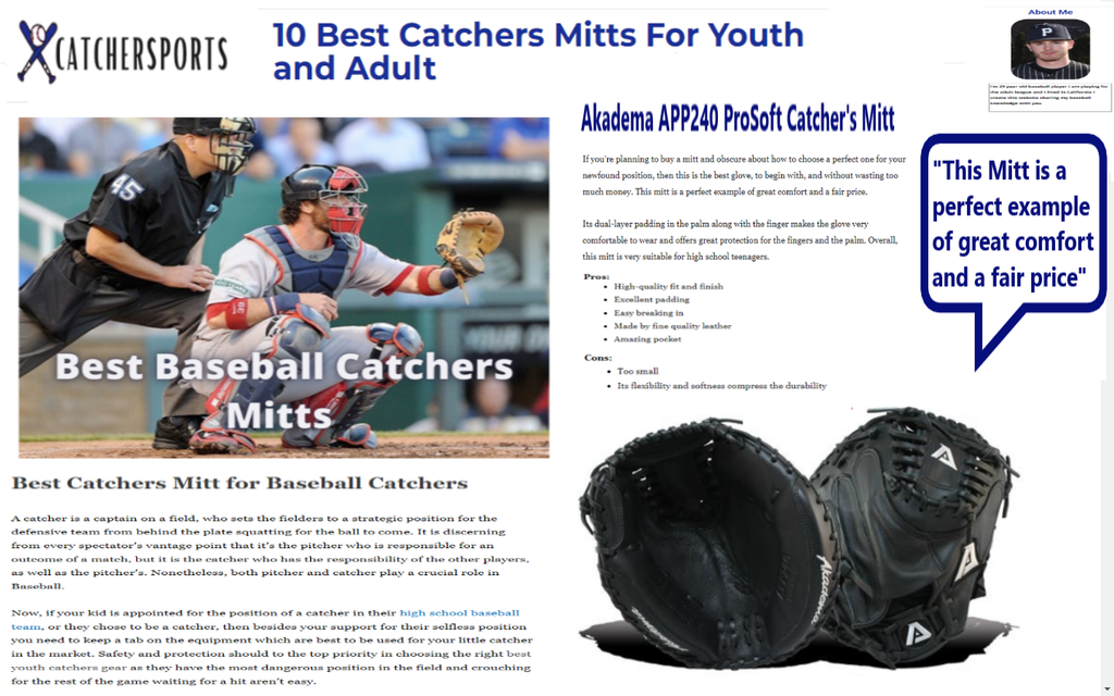 Catchersports: 10 Best Catchers Mitts For Youth and Adult