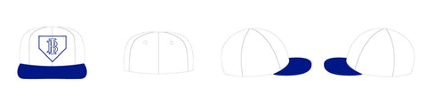 Customized flat brim hat