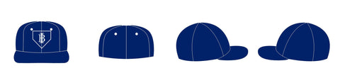 Customized flat brim hat