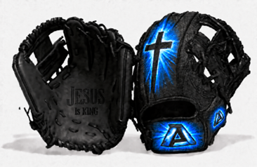 Jesus Is King (Blue Ray Semi-Custom Glove) - (Special)