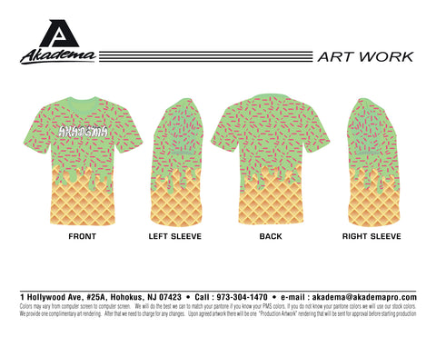 Akadema Drip Crew Neck Shirt
