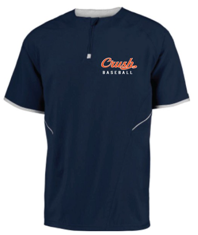 Crush Navy Short Sleeve Cage Jacket