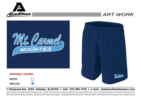 Mt Carmel Shorts