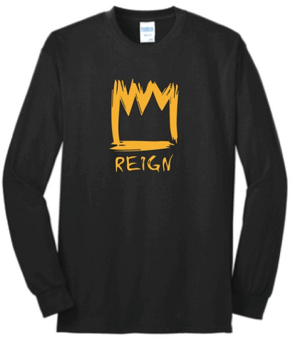 Reign Black Long Sleeve T-Shirt