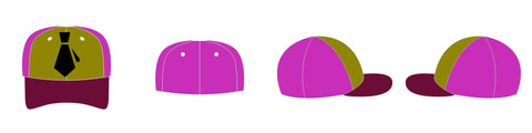 Customized curved brim hat