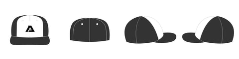 Customized flat brim hat