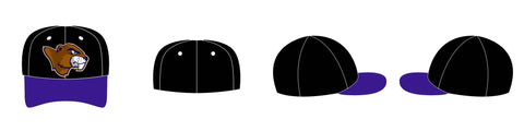 Customized curved brim hat