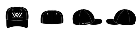 Customized curved brim hat