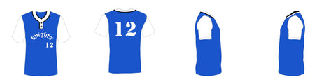 Customized two button jersey