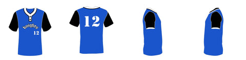 Customized two button jersey
