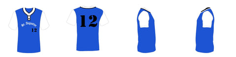Customized two button jersey